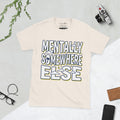 Unisex soft style T-shirt from Leaky TS in natural color, front view showing a comfortable, casual fit and smooth fabric.
